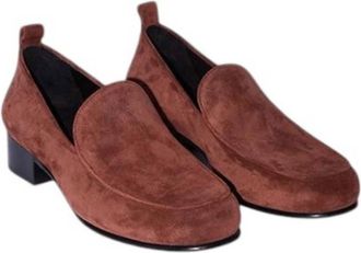 by FAR Mens Alfred Loafer Suede In Autumn