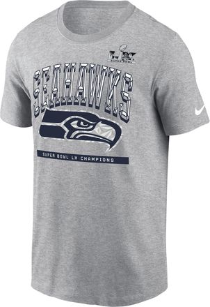 Nike Seattle Seahawks Super Bowl LX Champions Ice Classic Roster Nike Mens NFL T-Shirt in Grey | NP9906GF78-M41