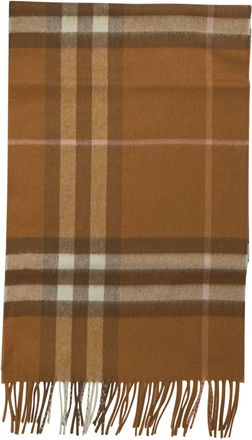 Burberry Check Scarves Beige-Uomo
