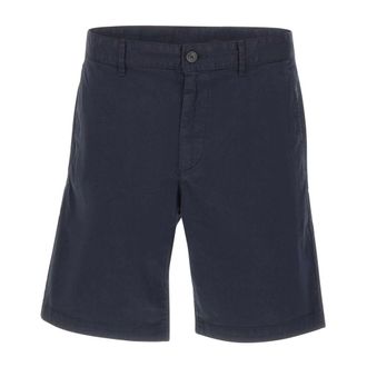 HUGO BOSS Hugo, Casual Shorts, male, Blue, Size: W31 Bermuda Shorts