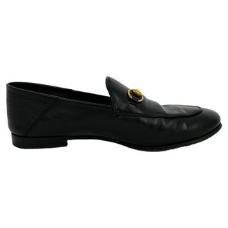 Gucci Gucci Horsebit loafers in zwart kalfsleer