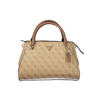 Guess Beige Polyurethane Women Womens Handbag