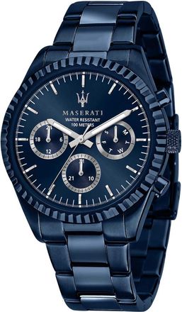 Maserati R8853100025 Chronograph Blue Edition Collection Mens Watch Stainless Steel - One Size