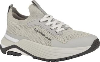 Calvin Klein Ariany Sneakers Womens Light Gray Slip On Walking Shoes HTAT920