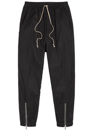Rick Owens Tecuatl Stretch-cotton Trousers - Black - 52 (IT52 / XL)