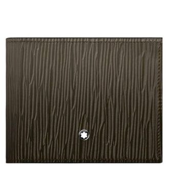 Montblanc Khaki 4810 Leather Bi-Fold Wallet