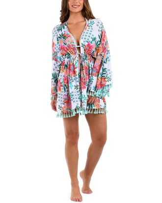 La Blanca Kimono Coverup