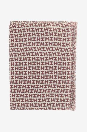 Hemisphere Feiner Monogrammschal aus Kaschmir Radegunde