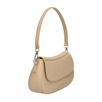Notre-V Diara Schoudertas - Dames - Tassen - Beige - Maat: ONE Size Leer
