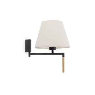 Netlighting Ron Wall Light with Shade Grey E27