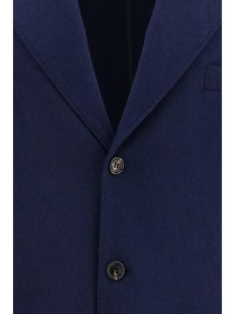 Brunello Cucinelli Mens Cashmere Jacket Cobalt