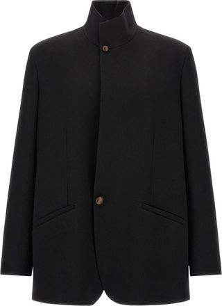Ermenegildo Zegna Blazer de Lana - Jackets - Hombre - Negro - L