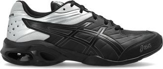 Asics Gel-Kinetic FR Sportschoenen - Heren - Fitnessschoenen - Grijs - 40 EU - Leer - Fitness