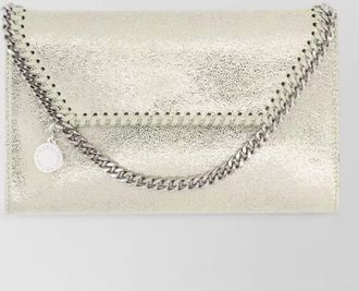 Stella McCartney shoulder bag envelope shape metallic finish chain