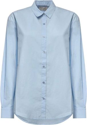 MC2 Saint Barth Mujer, Blusas y Camisas, Azul, Talla: S