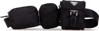 Prada Pre-owned Belt Bags, female, Black, Size: ONE SIZE Pre-owned Belt Bag