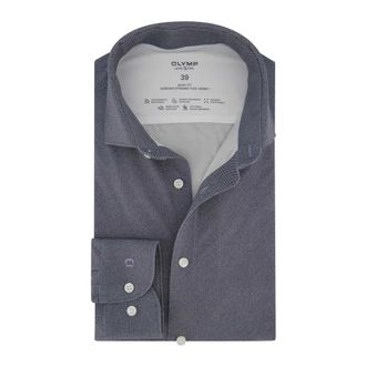 Olymp Olymp, Overhemden, Heren, Blauw, XL, Level Five Body Fit Overhemd