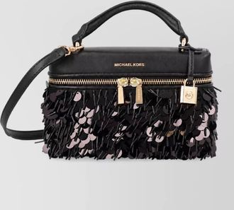 Michael Kors extra small sequin clutch bag