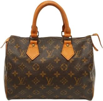 Louis Vuitton Pre-owned Handbags, female, Brown, Size: ONE SIZE Pre-owned Canvas Handbag