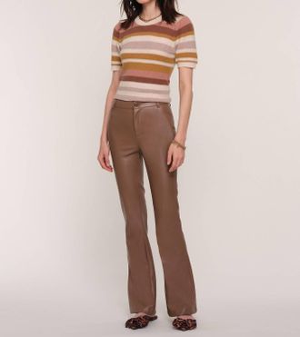 Heartloom Elisaria Slim Fit Pant In Walnut