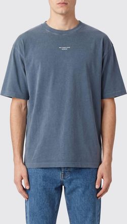 Dr&ocirc;le de Monsieur Dr&ocirc;le de Monsieur T-shirt in cotone con logo a contrasto e spalle cadute