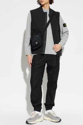 Stone Island Insulated Vest, Mens, Black