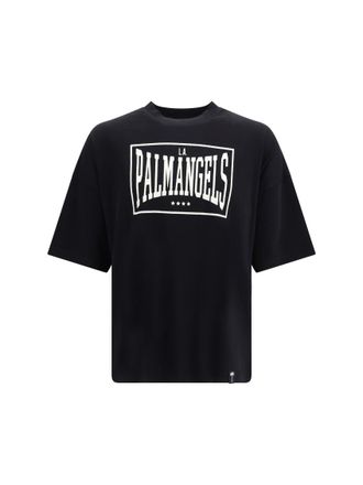 Palm Angels Black Crew Neck T-Shirt