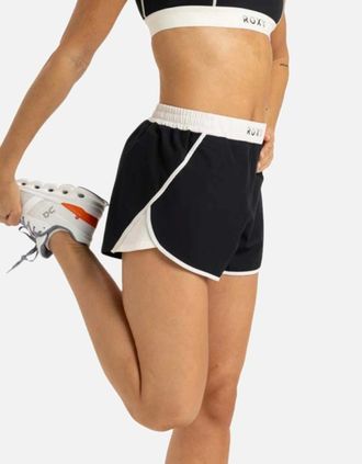 Roxy Womens Roxy Womens Bold Moves 2.0 Running Shorts - Black - Size: 10