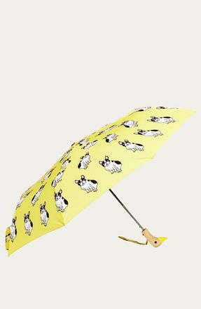 Original Duckhead Eco-Friendly Compact Duck Umbrella in French Bulldog at Nordstrom