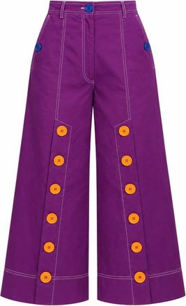 Dolce & Gabbana Pantaloni cropped - - Trousers - Donna - Viola - S