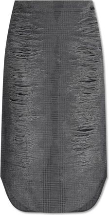 Diesel Rokken, Dames, Grijs, XS, Katoen, O-Tavy Rok