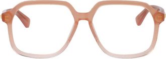Bottega Veneta Bv 1329O Optisch montuur - unisex - Brillen - Roze - 55 MM - Accessoires