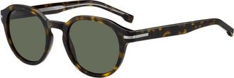 HUGO BOSS 1721/S 086(Qt) Zonnebril - Heren - Zonnebrillen - Bruin - 50 MM - Accessoires