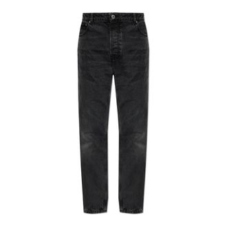 Ami Straight Jeans, male, Black, Size: W30 Wide-leg Jeans