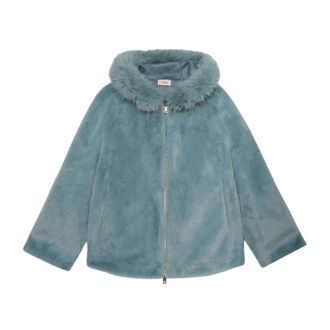 Oltre Mujer, Chaquetas, Azul, Talla: XL