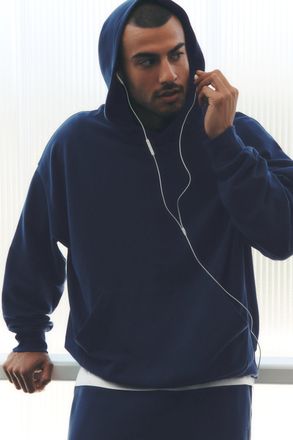 Alo | Double Take Hoodie in Navy, Size: Medium