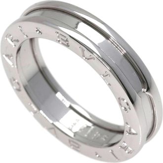Bulgari White Gold (18K) Band Ring (Pre-Owned)