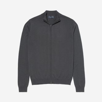 Oliver Sweeney Mens Shawell Charcoal - Grey - Size X-Large