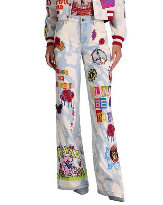 Alice & Olivia Alice + Olivia Amazing Baggy Jean