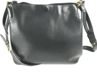 Louis Vuitton Black Epi Leather Shoulder Bag Tote Bag (Pre-Owned)
