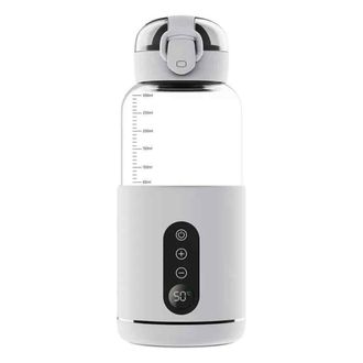 OEM Calientabiberones Port&aacute;til E Inal&aacute;mbrico, Capacidad De 300 Ml, Bater&iacute;a De 5200 Mah, Pantalla Led, Para Viajes Y Coche