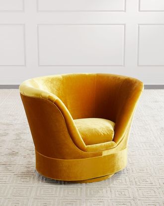 Haute House Home Collins Swivel Chair