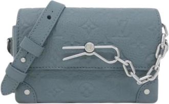 Louis Vuitton Pre-owned Shoulder Bag - Dames - Vintage Schoudertas - Groen - ONE Size - Leer - Vintage