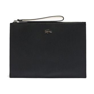 Lacoste Neceser Anna de Lona Piqu&eacute; Recubierta - Bags - Hombre - Negro - ONE SIZE