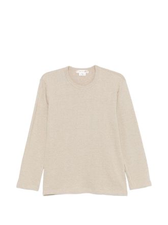 Comme Des Gar&ccedil;ons T-Shirt aus Leinen- und Baumwollmischung von Comme Des Garcons