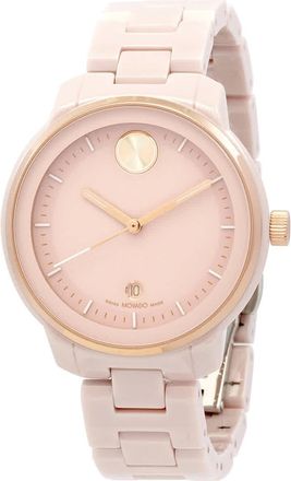 Movado Bold Verso Quartz Blush Ladies Watch 3600935