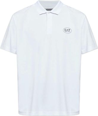 Emporio Armani Polo con logo - Bianco
