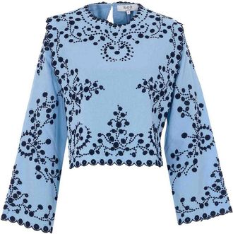 Sea New York Light Blue Top