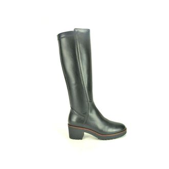 DL Sport 6413 High Boot - Dames - Schoenen - Zwart - Maat: 39 EU Leer
