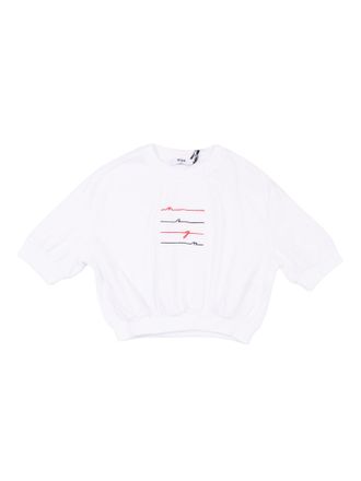 Msgm Kurzes Jersey-T-Shirt f&uuml;r M&auml;dchen